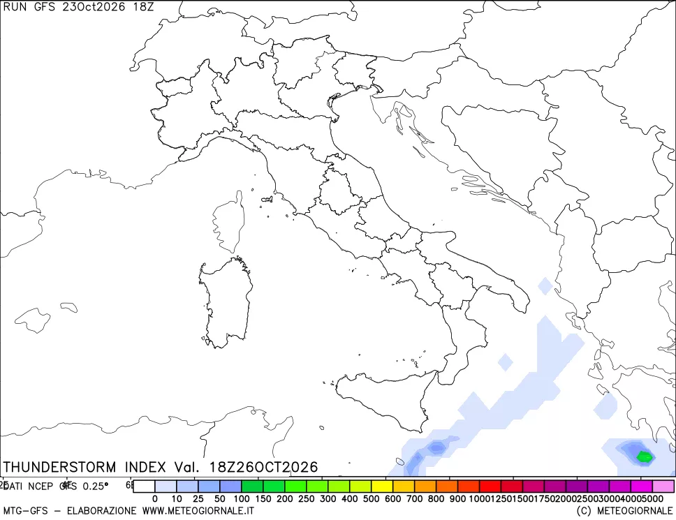 mappa Indice Temporali (TSI)