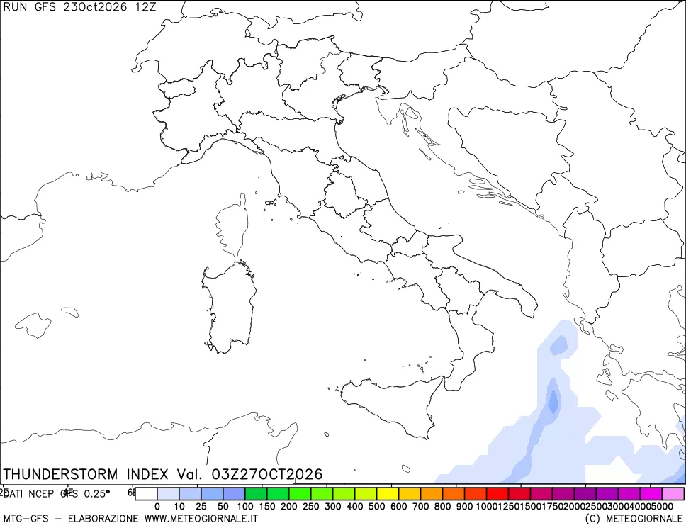 mappa Indice Temporali (TSI)
