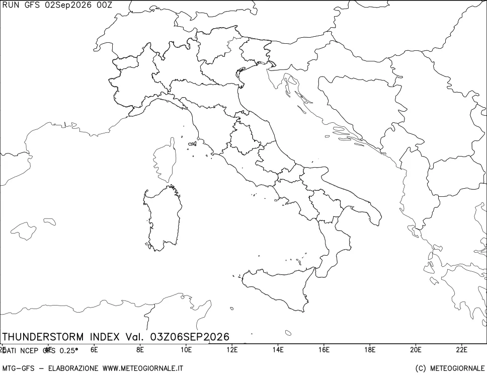 mappa Indice Temporali (TSI)