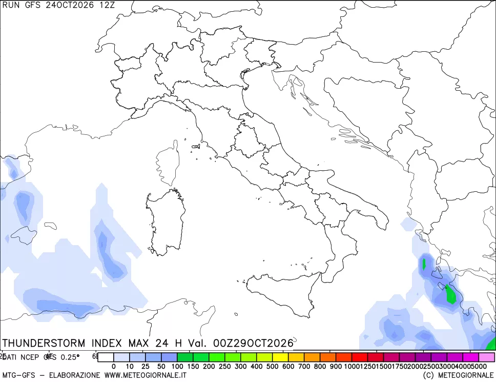 mappa Indice Temporali massimo 24 ore