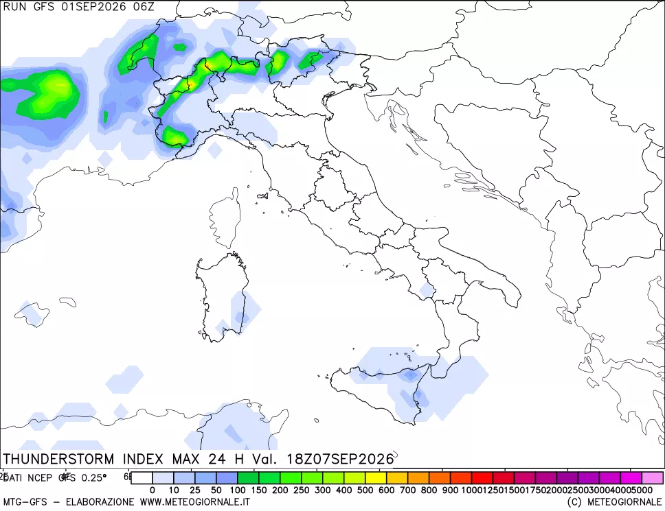 mappa TSI Max 24 ore