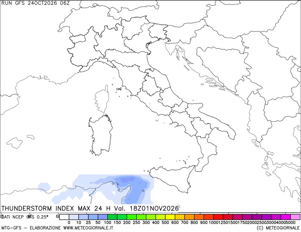 mappa TSI Max 24 ore