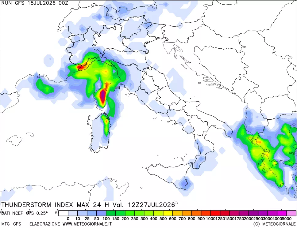 mappa TSI Max 24 ore