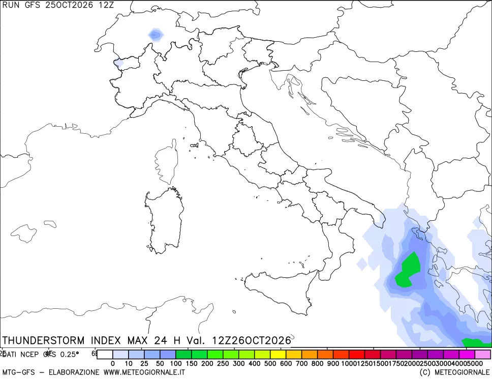 mappa TSI Max 24 ore