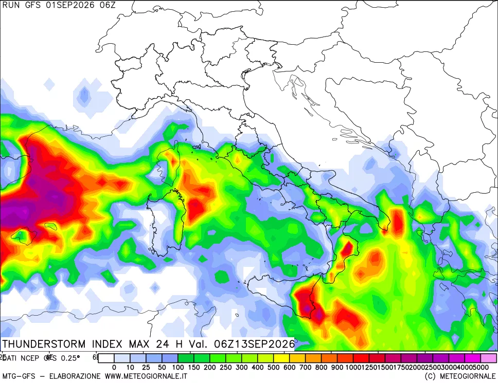 mappa TSI Max 24 ore