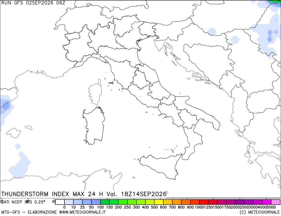 mappa Indice Temporali massimo 24 ore