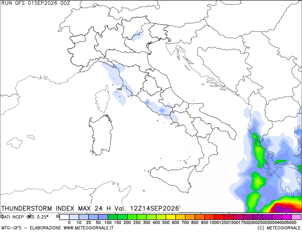 mappa TSI Max 24 ore