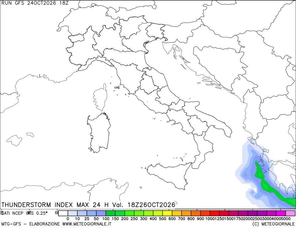 mappa TSI Max 24 ore