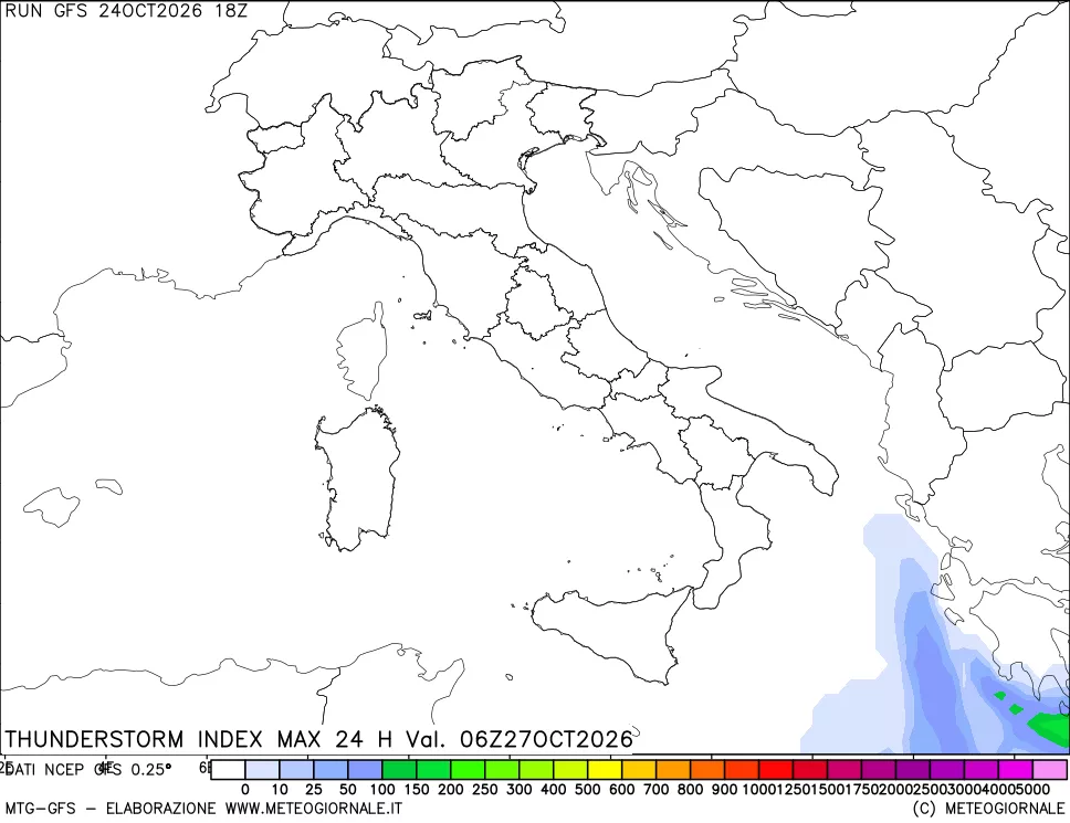 mappa Indice Temporali massimo 24 ore