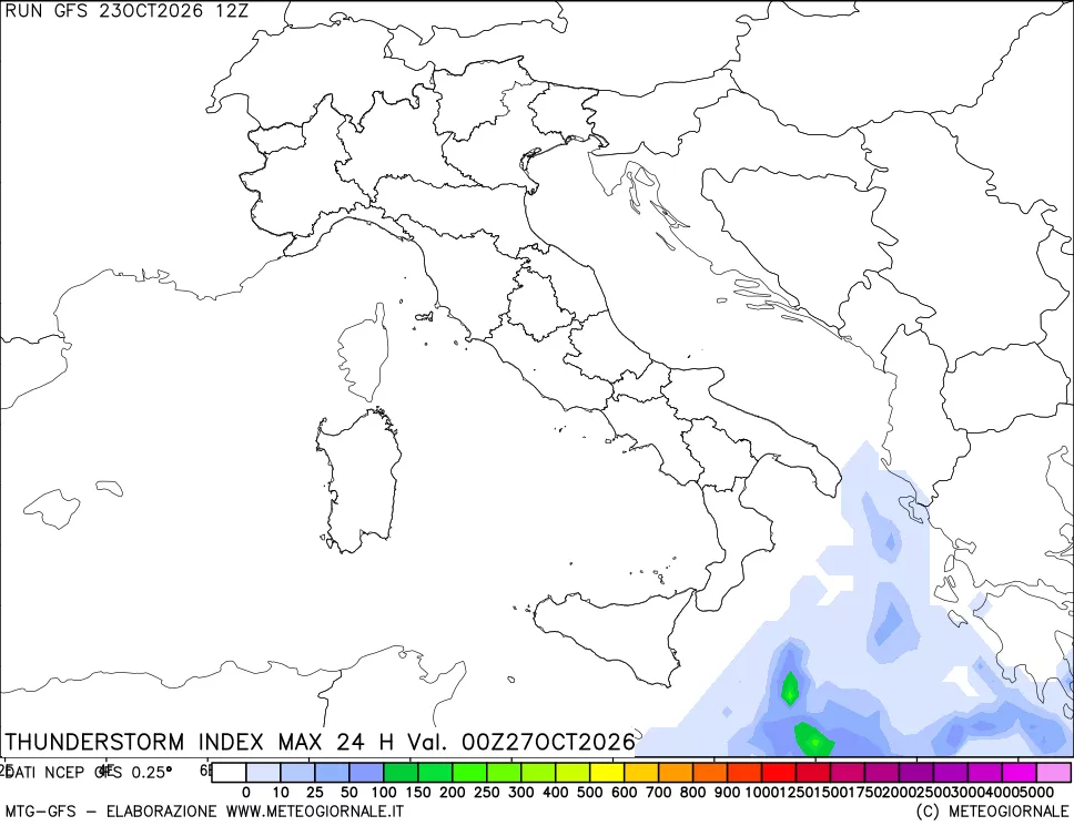mappa TSI Max 24 ore