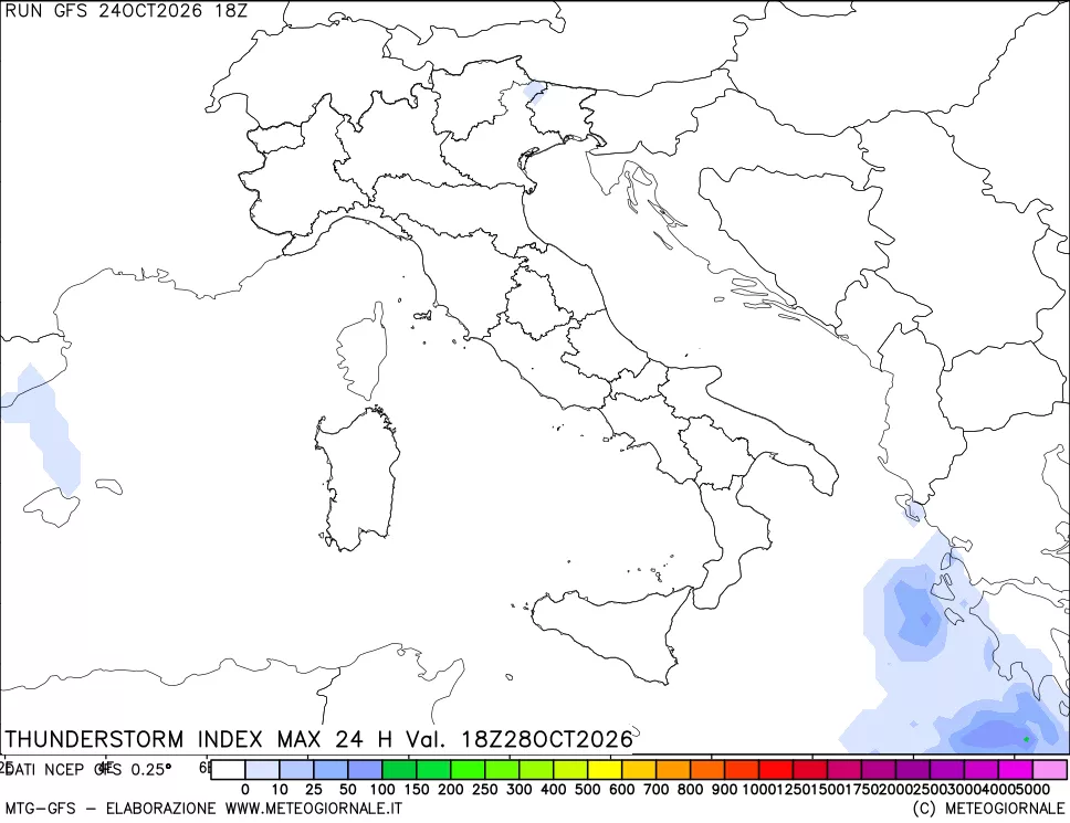mappa TSI Max 24 ore