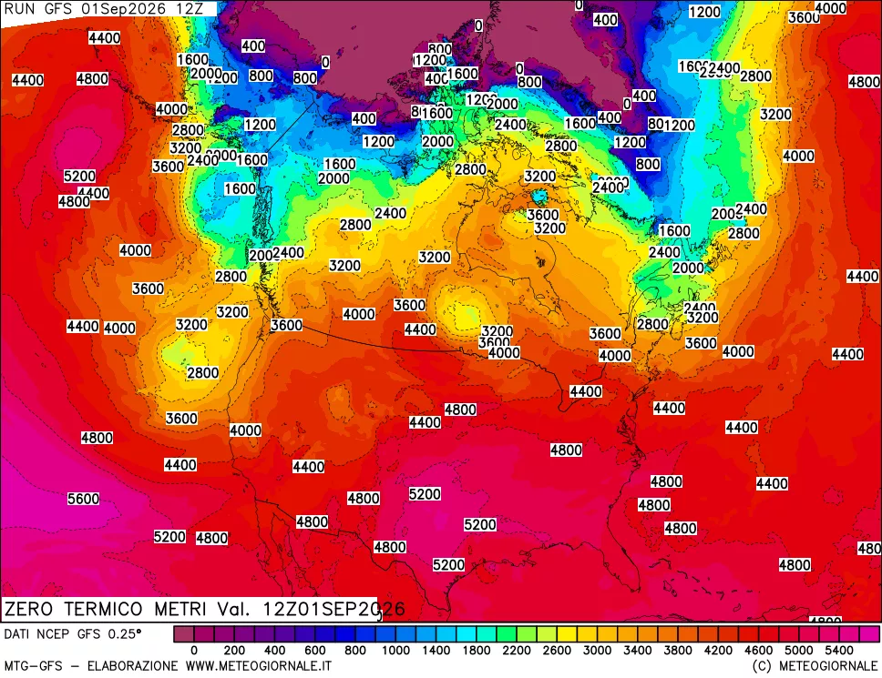 mappa Quota Zero Termico