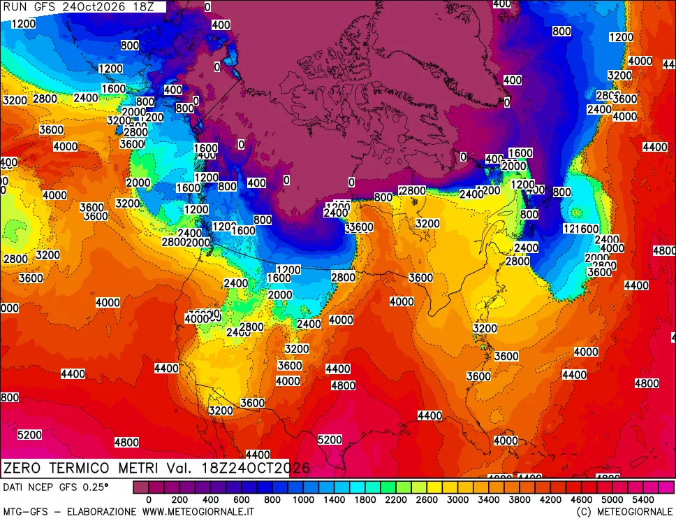 mappa Quota Zero Termico
