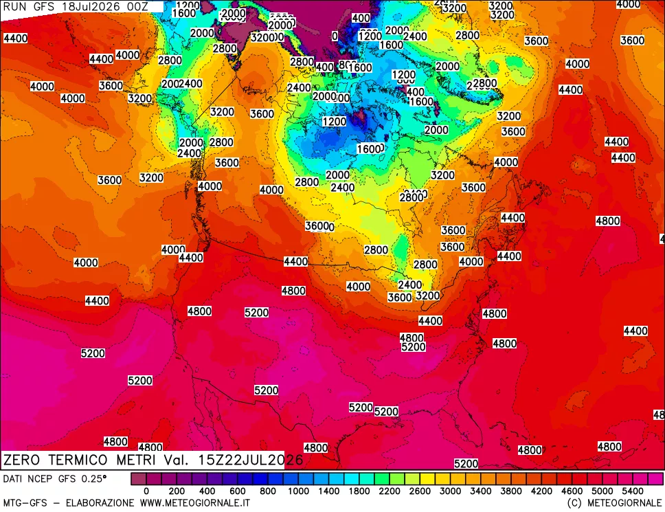 mappa Quota Zero Termico