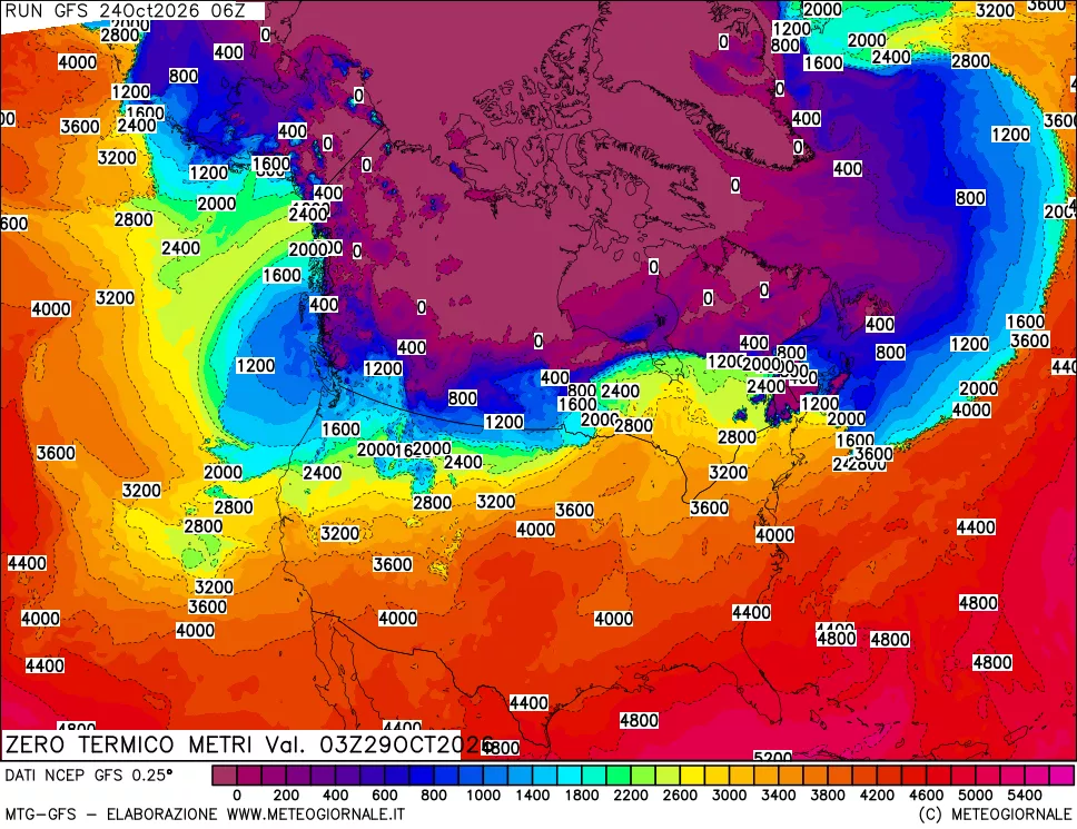 mappa Quota Zero Termico