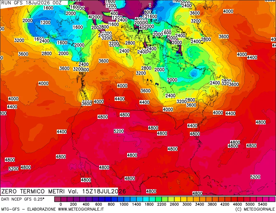 mappa Quota Zero Termico
