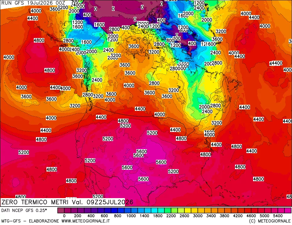 mappa Quota Zero Termico