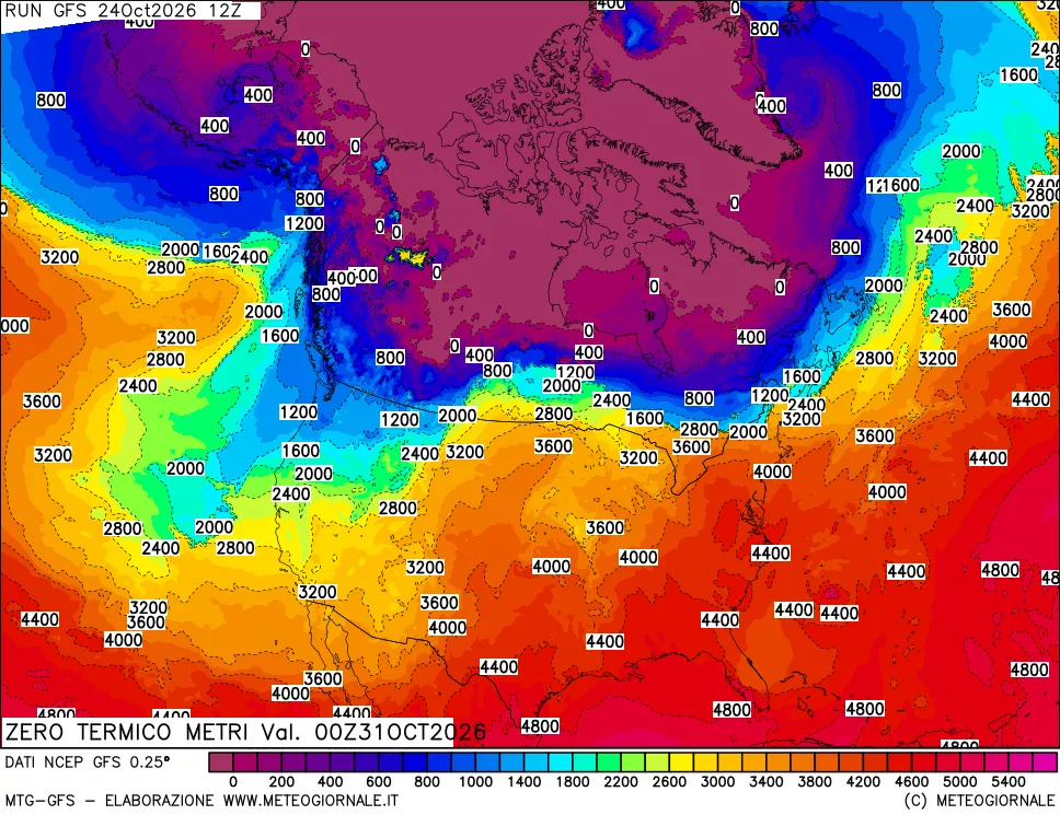 mappa Quota Zero Termico