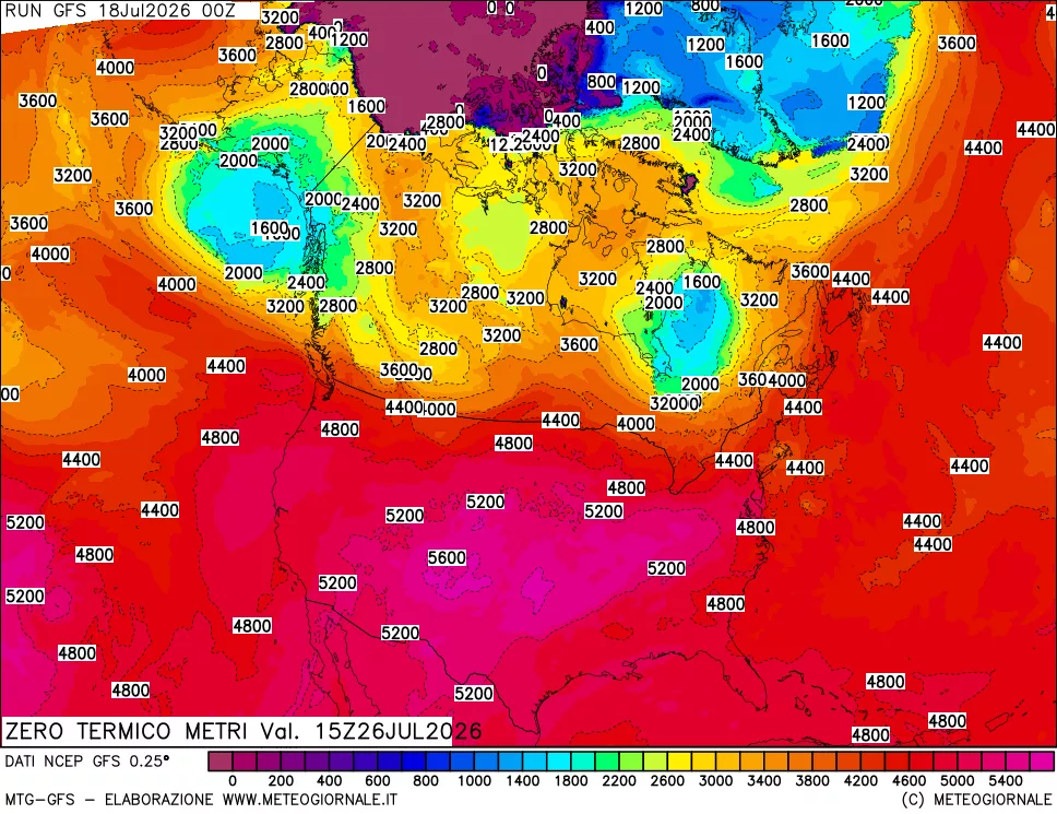 mappa Quota Zero Termico