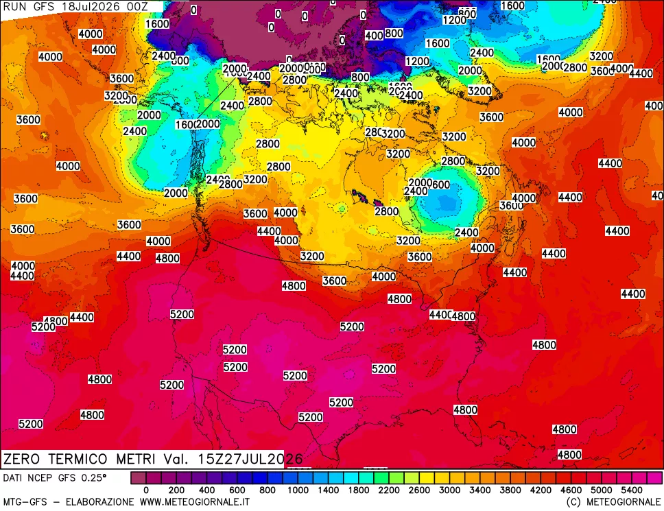 mappa Quota Zero Termico