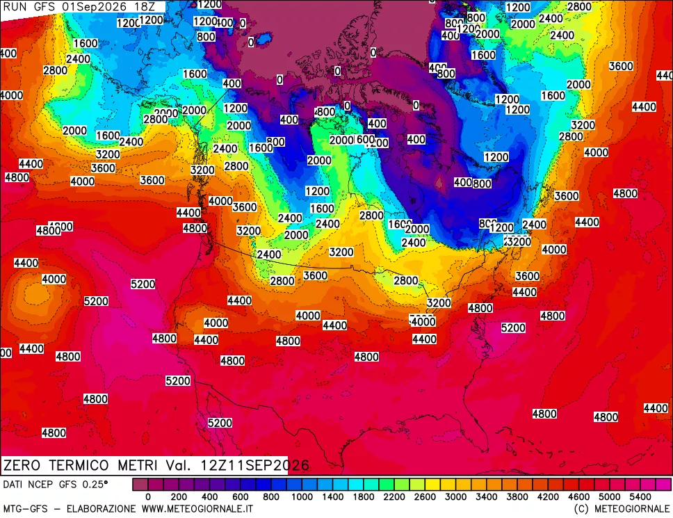 mappa Quota Zero Termico