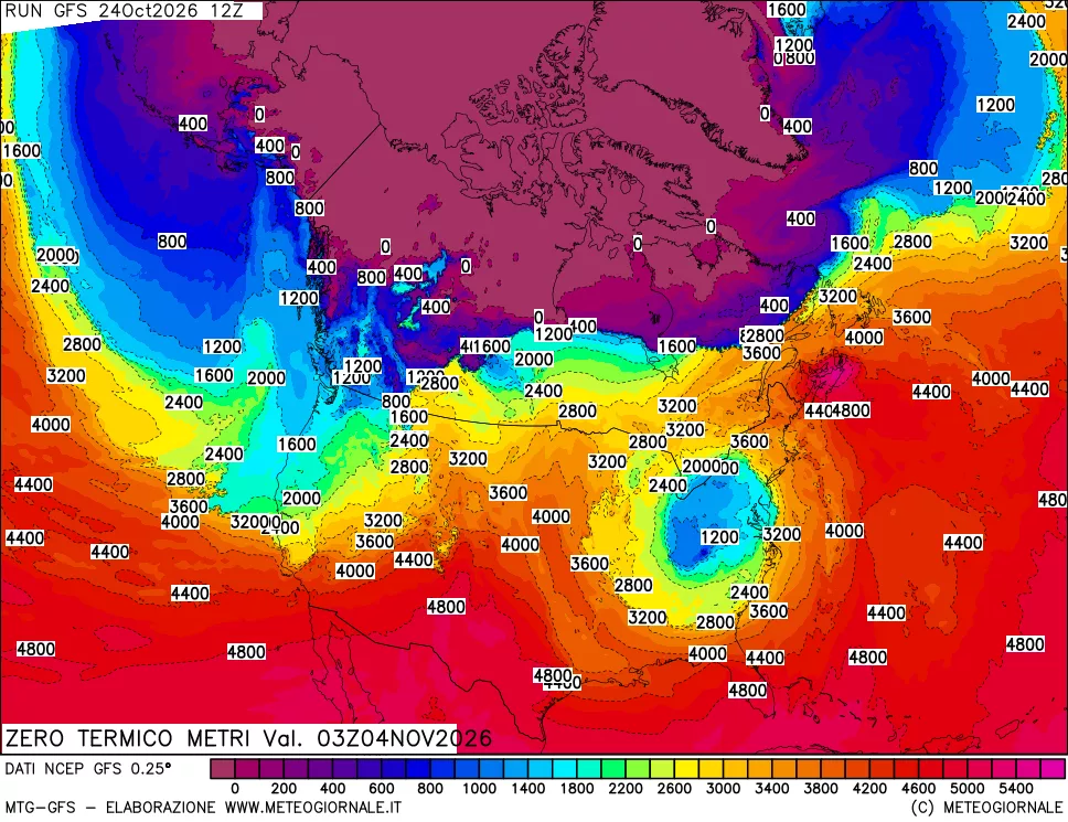 mappa Quota Zero Termico