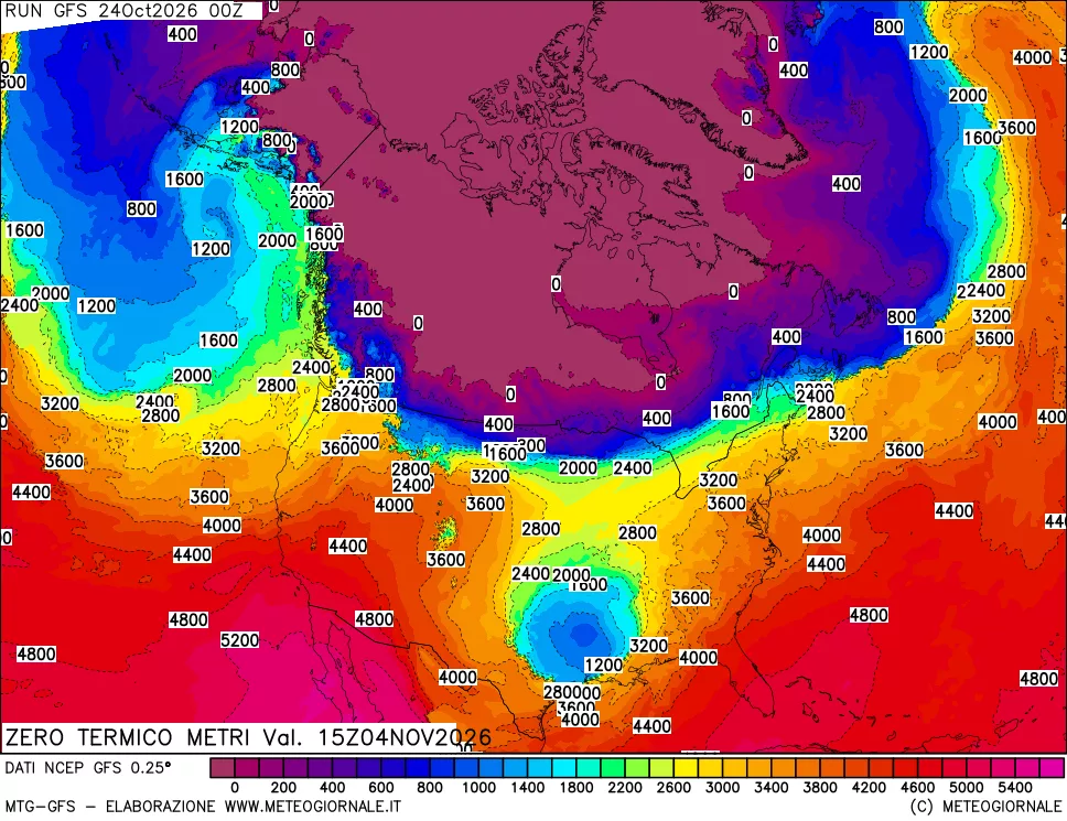 mappa Quota Zero Termico
