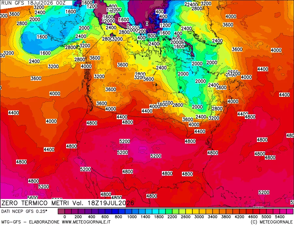 mappa Quota Zero Termico