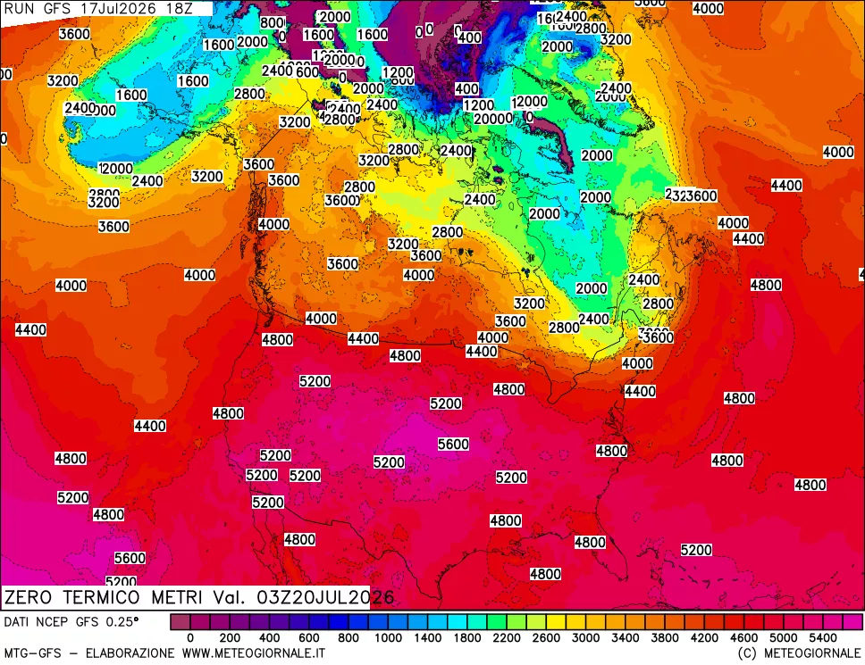 mappa Quota Zero Termico