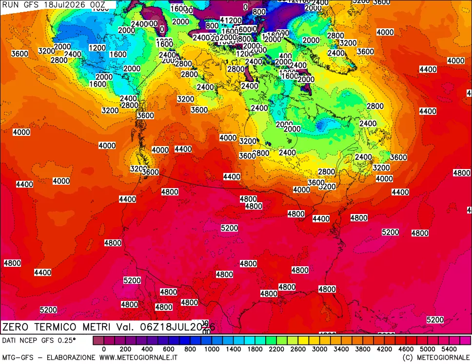 mappa Quota Zero Termico