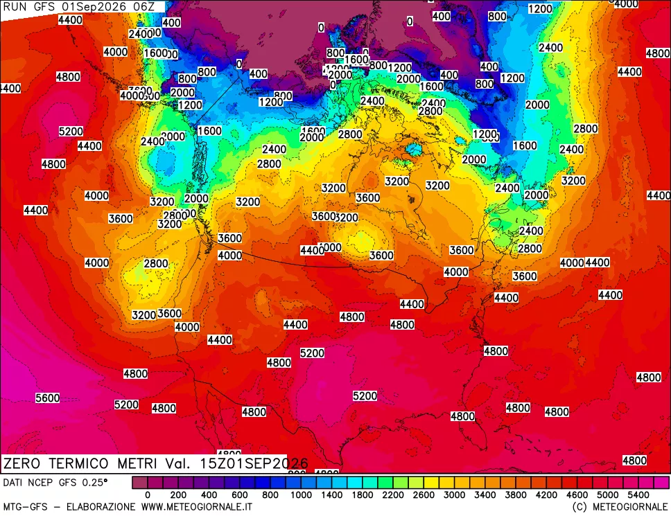 mappa Quota Zero Termico