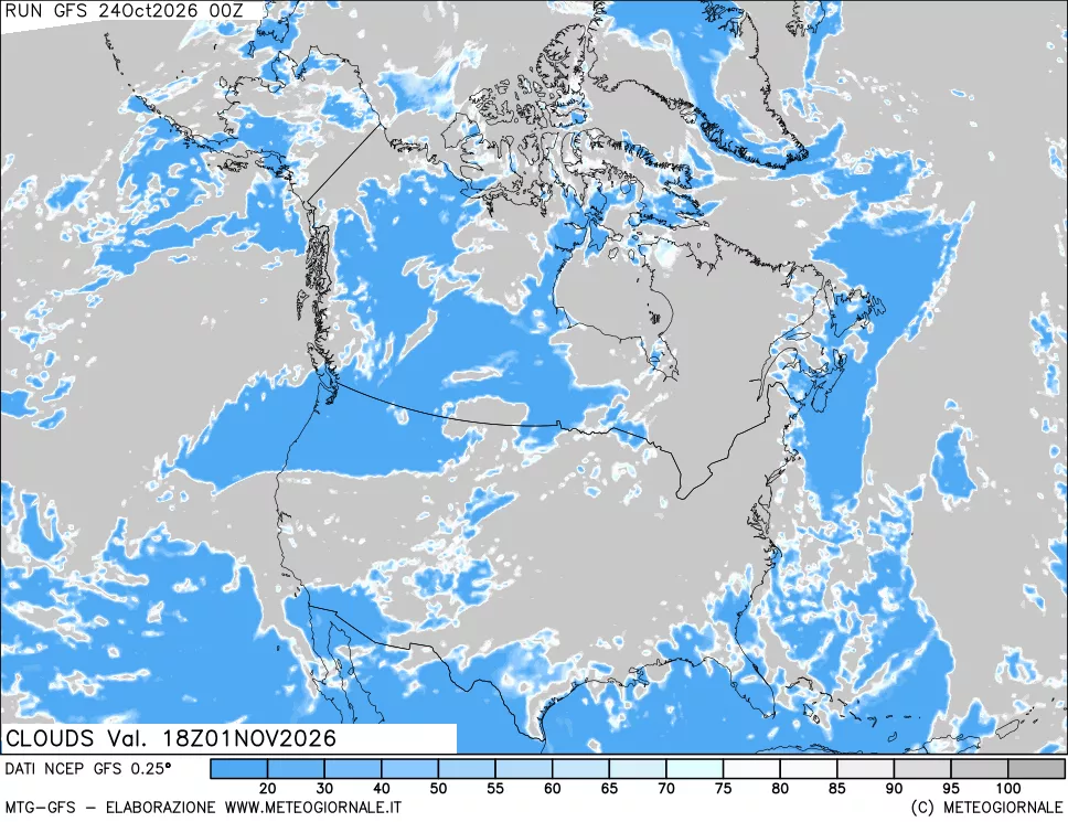 mappa Nuvolosità totale