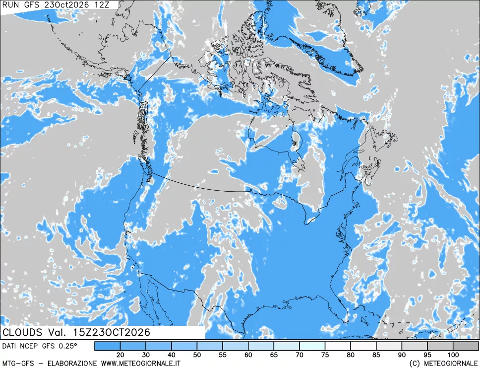 mappa Nuvolosità totale