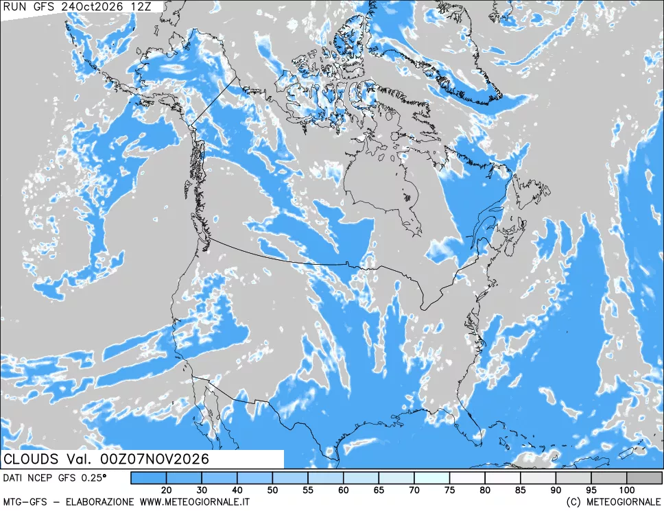 mappa Nuvolosità totale