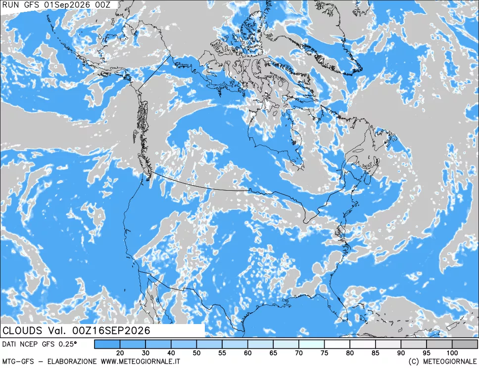 mappa Nuvolosità totale