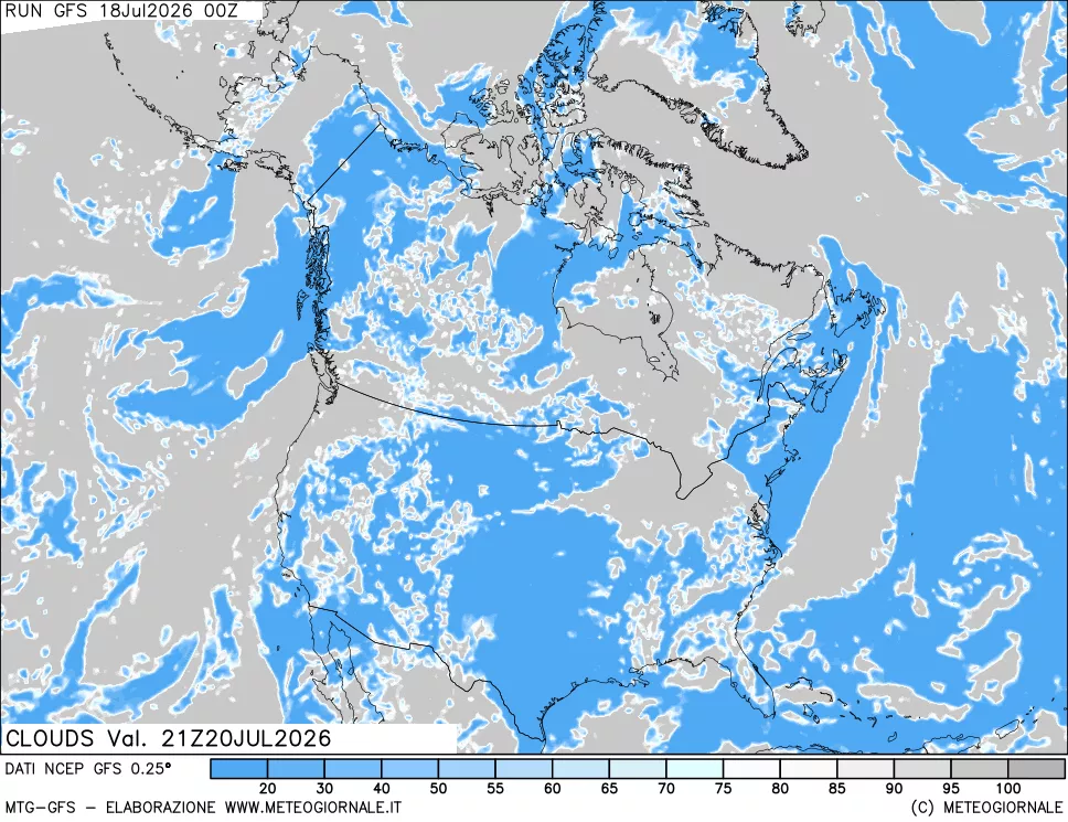 mappa Nuvolosità totale