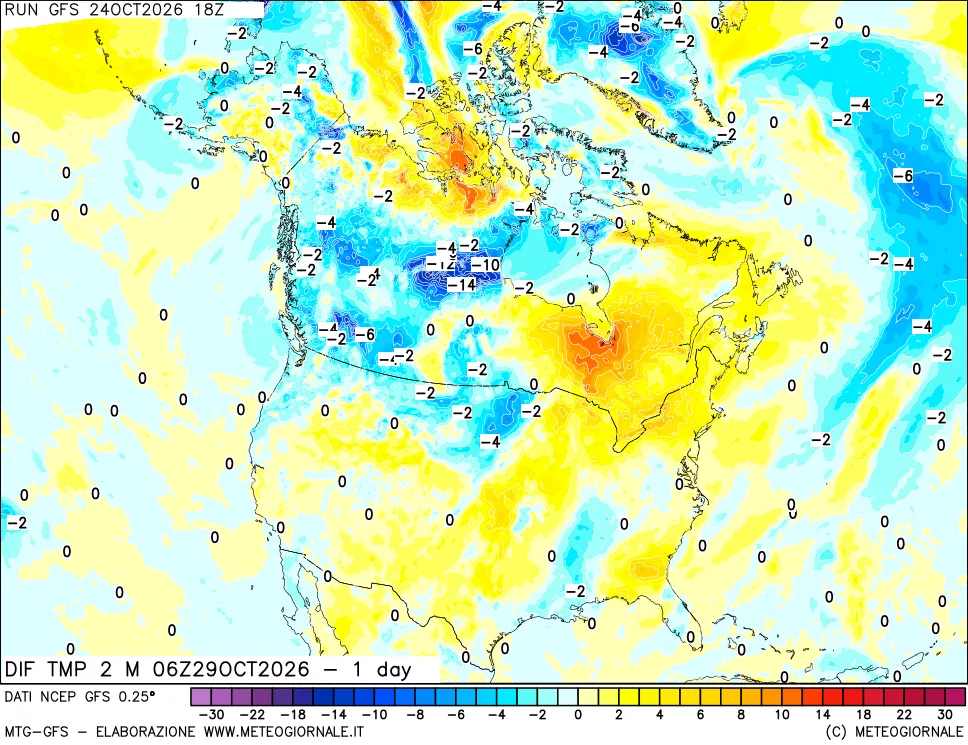 mappa Dif. Temp -24 ore