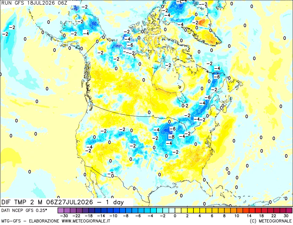 mappa Dif. Temp -24 ore