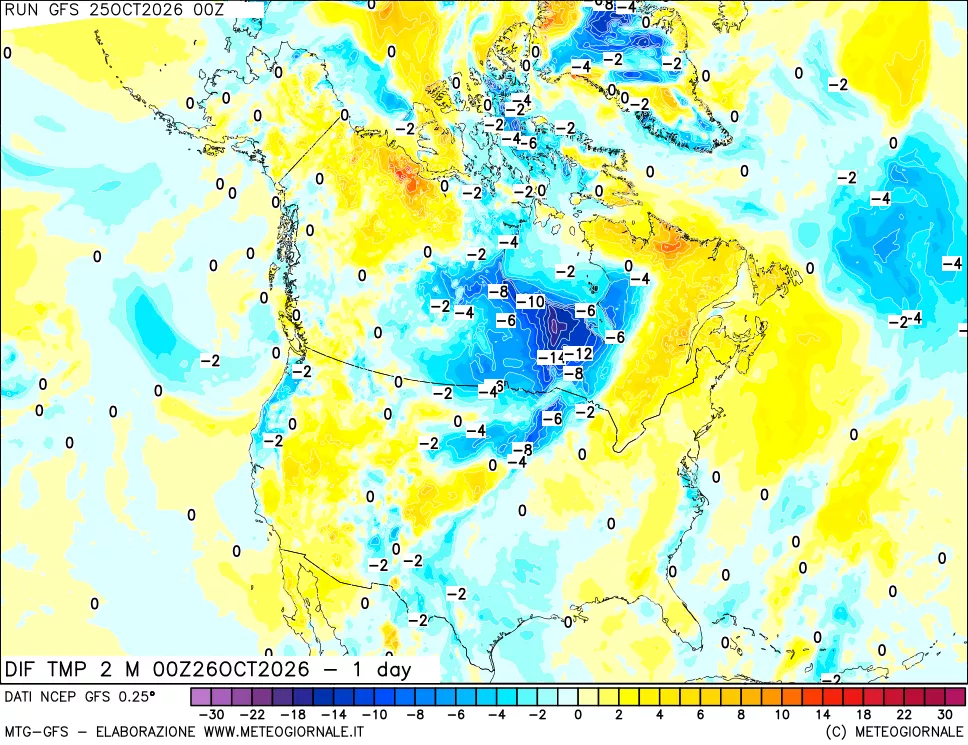 mappa Dif. Temp -24 ore