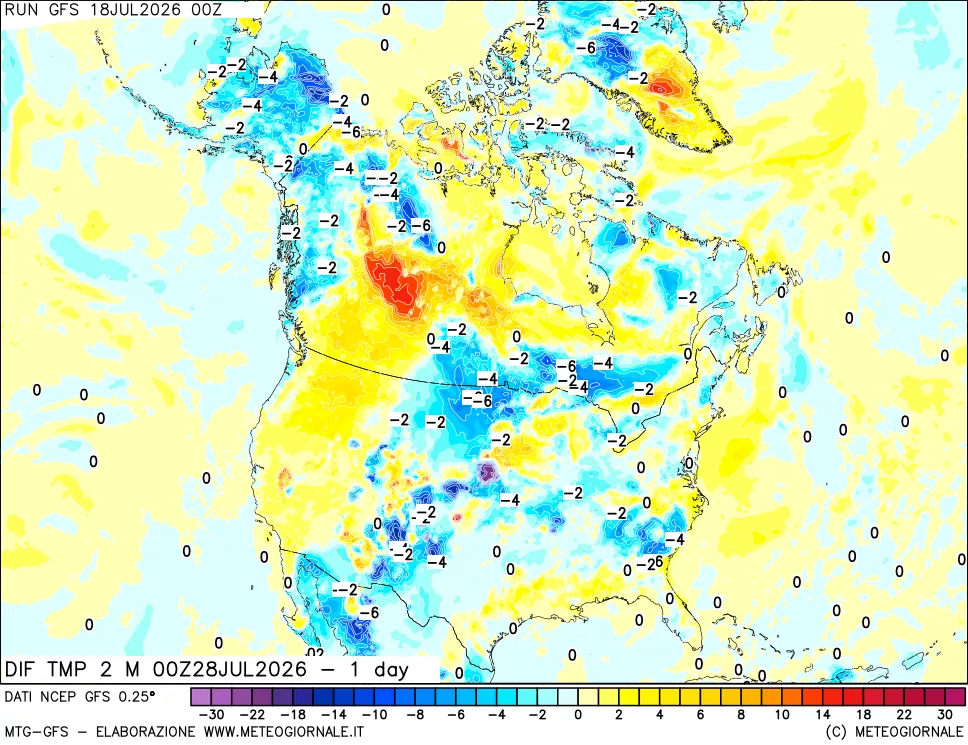 mappa Dif. Temp -24 ore
