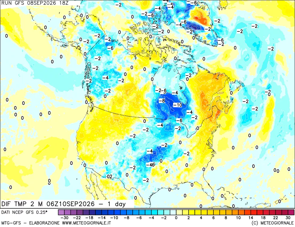 mappa Dif. Temp -24 ore