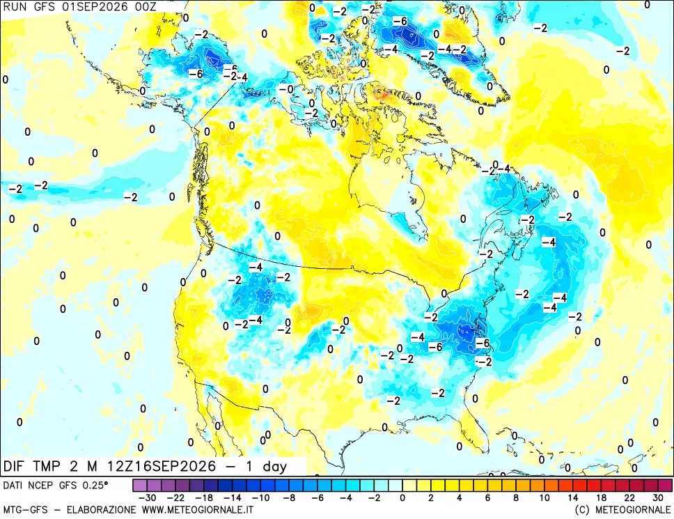 mappa Dif. Temp -24 ore