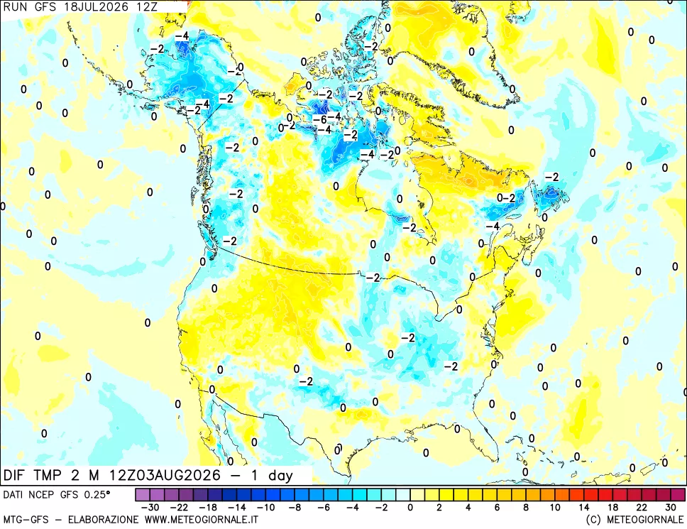 mappa Dif. Temp -24 ore