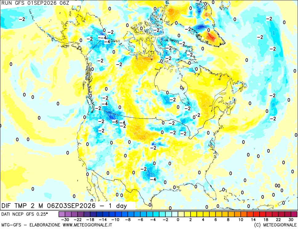 mappa Dif. Temp -24 ore