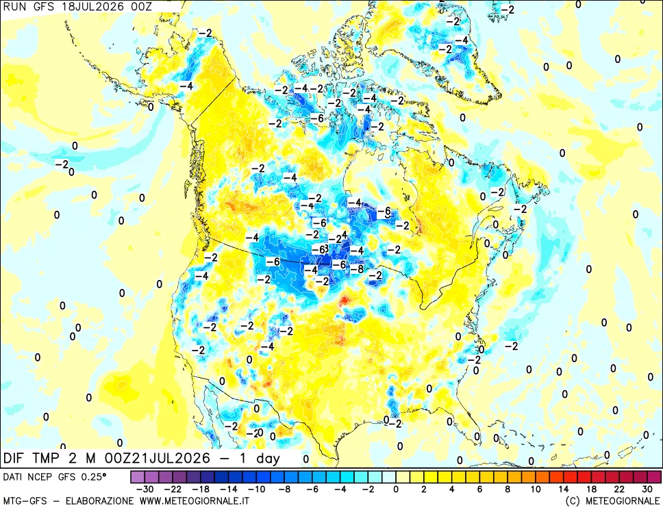 mappa Dif. Temp -24 ore
