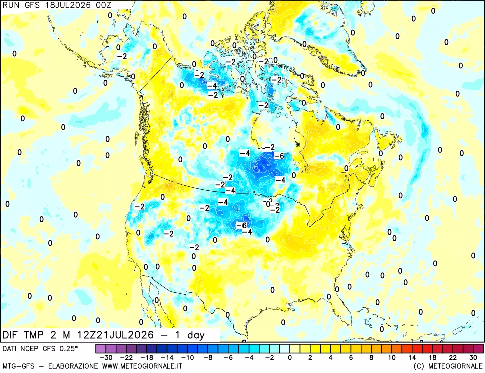 mappa Dif. Temp -24 ore