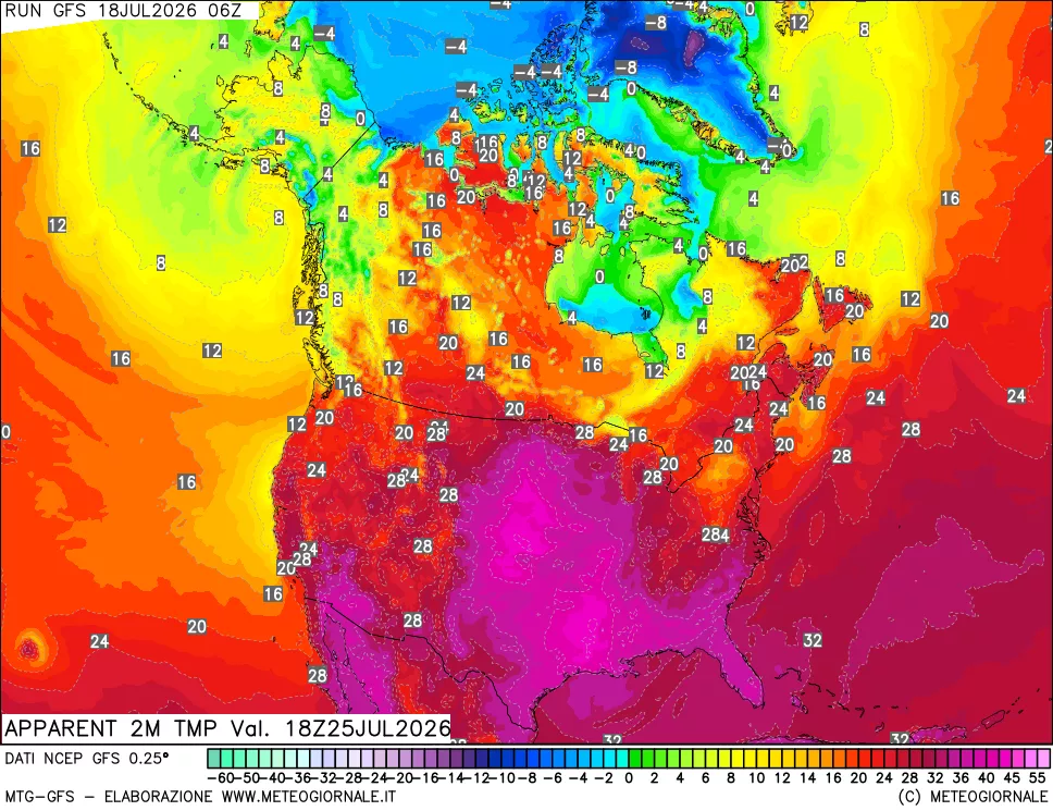 mappa Temp percepita