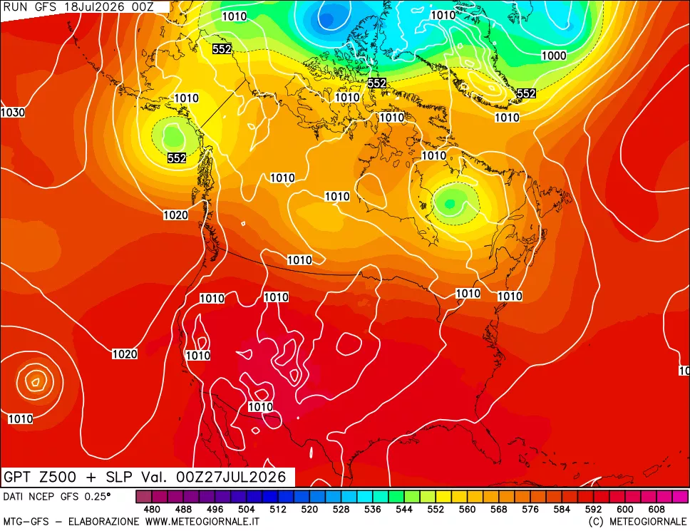 mappa 500 hPa GPT + Press SLM