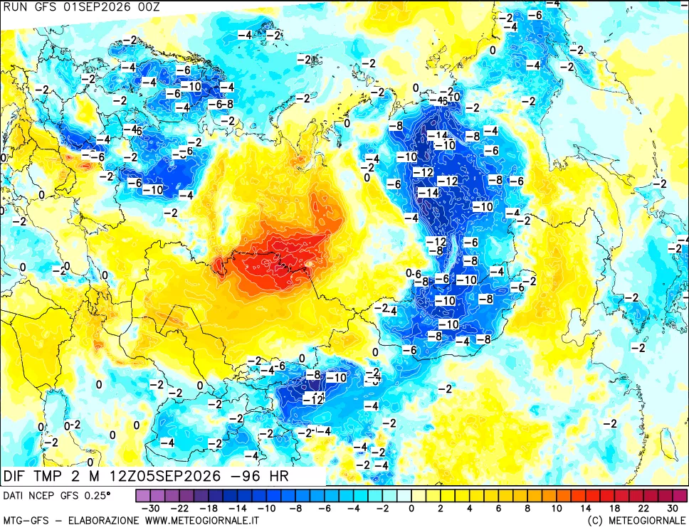 mappa Dif. Temp - Init