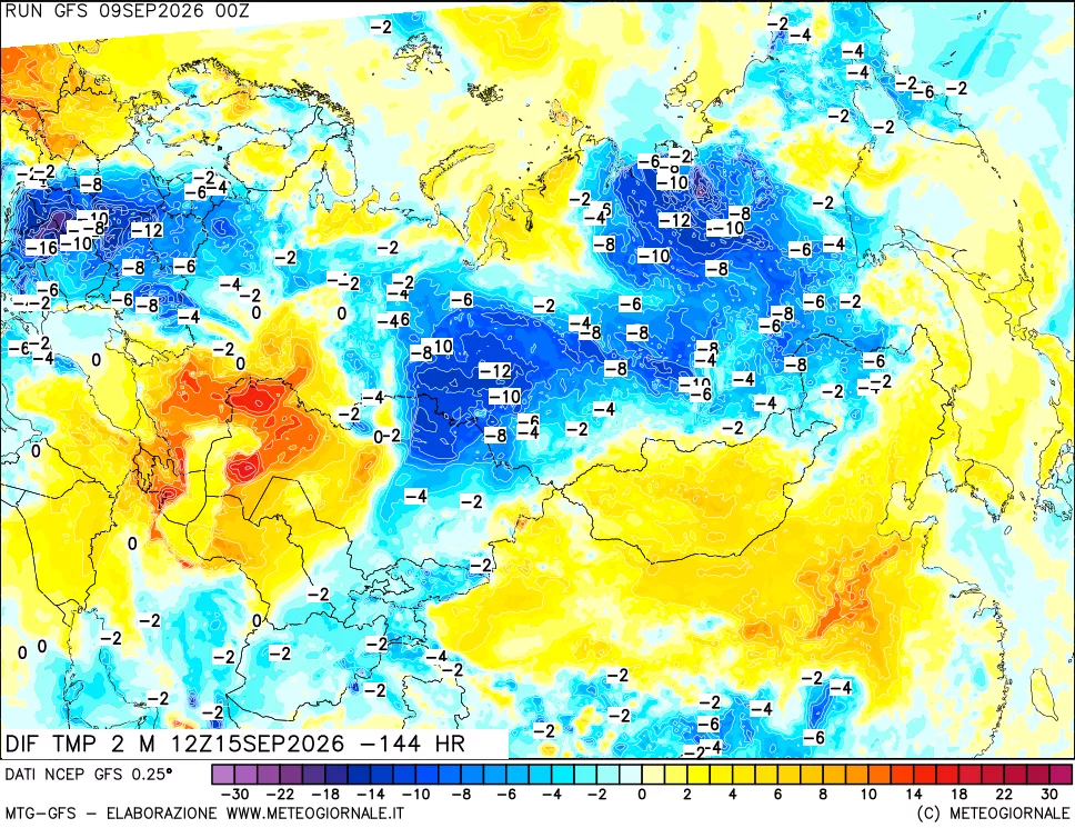 mappa Dif. Temp - Init